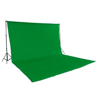 OMBAR Kit Studio Fotografico，2,6 X 3 M Supporto Per Sfondo Fotografico Da,  4 X